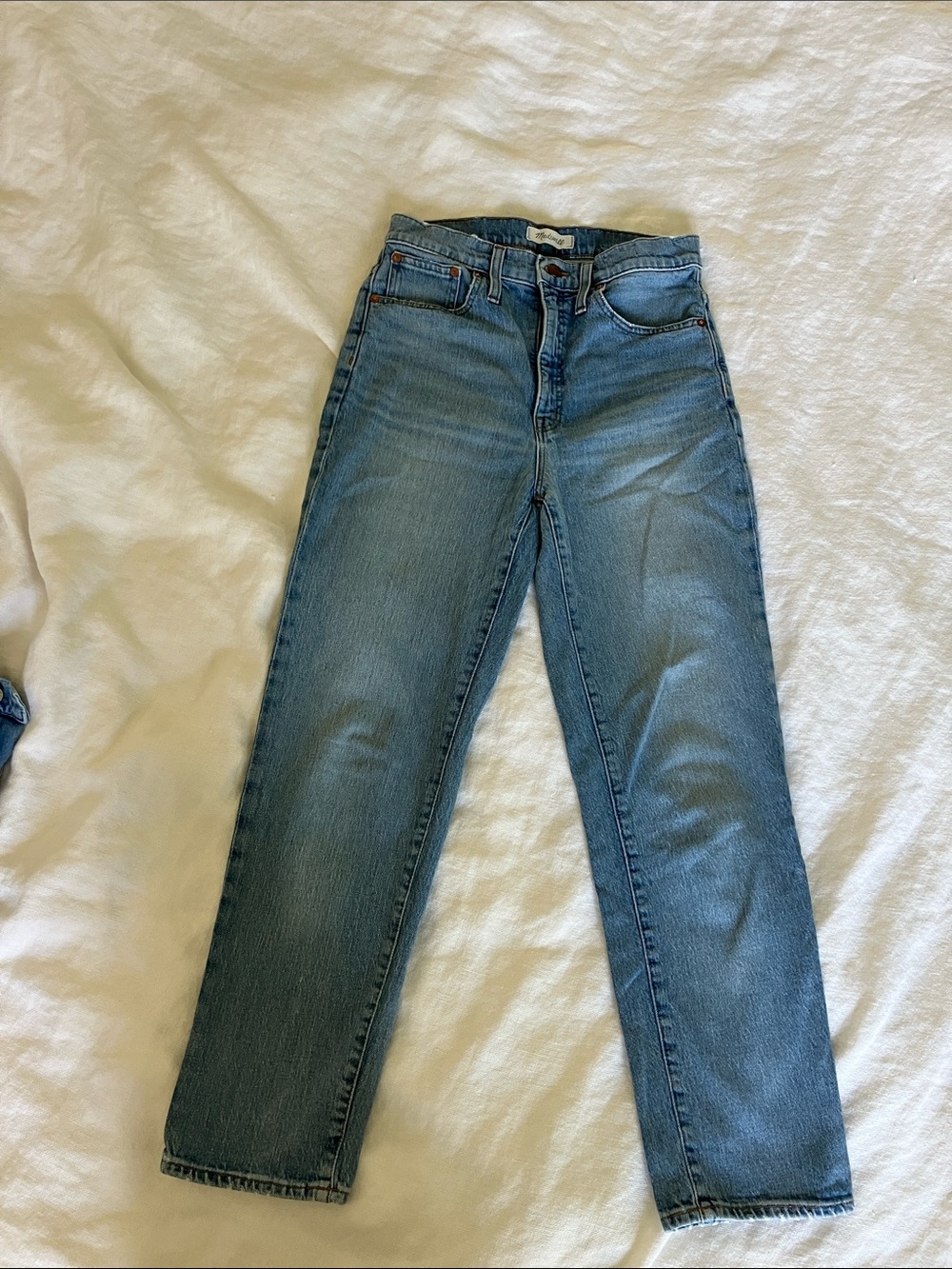 Madewell Classic High-Rise straight Jeans